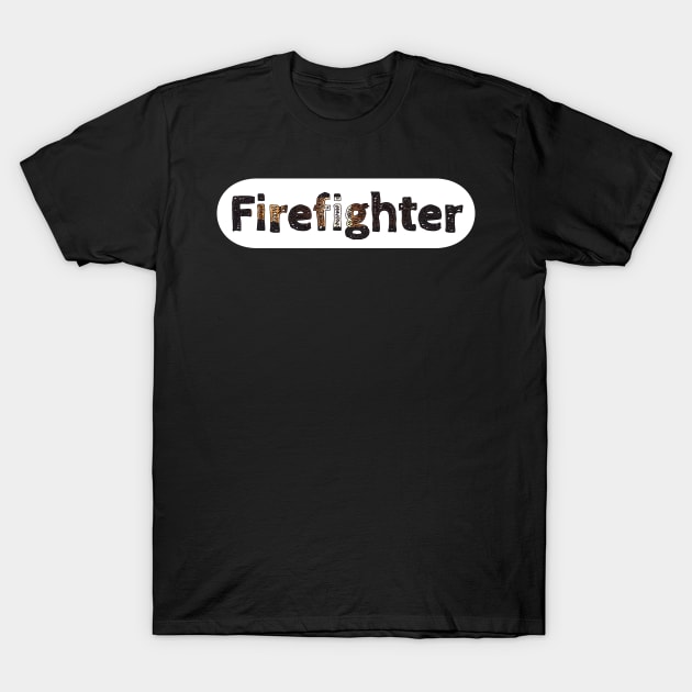 Firefighter T-Shirt by artist369